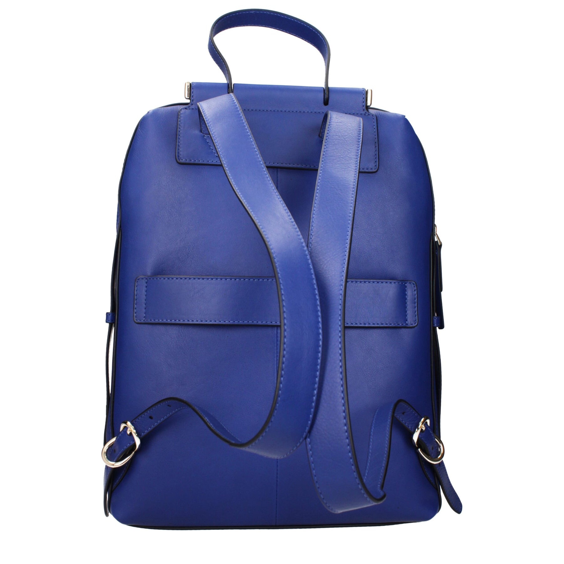 Piquadro Blue Leather Backpack | Regal Royce