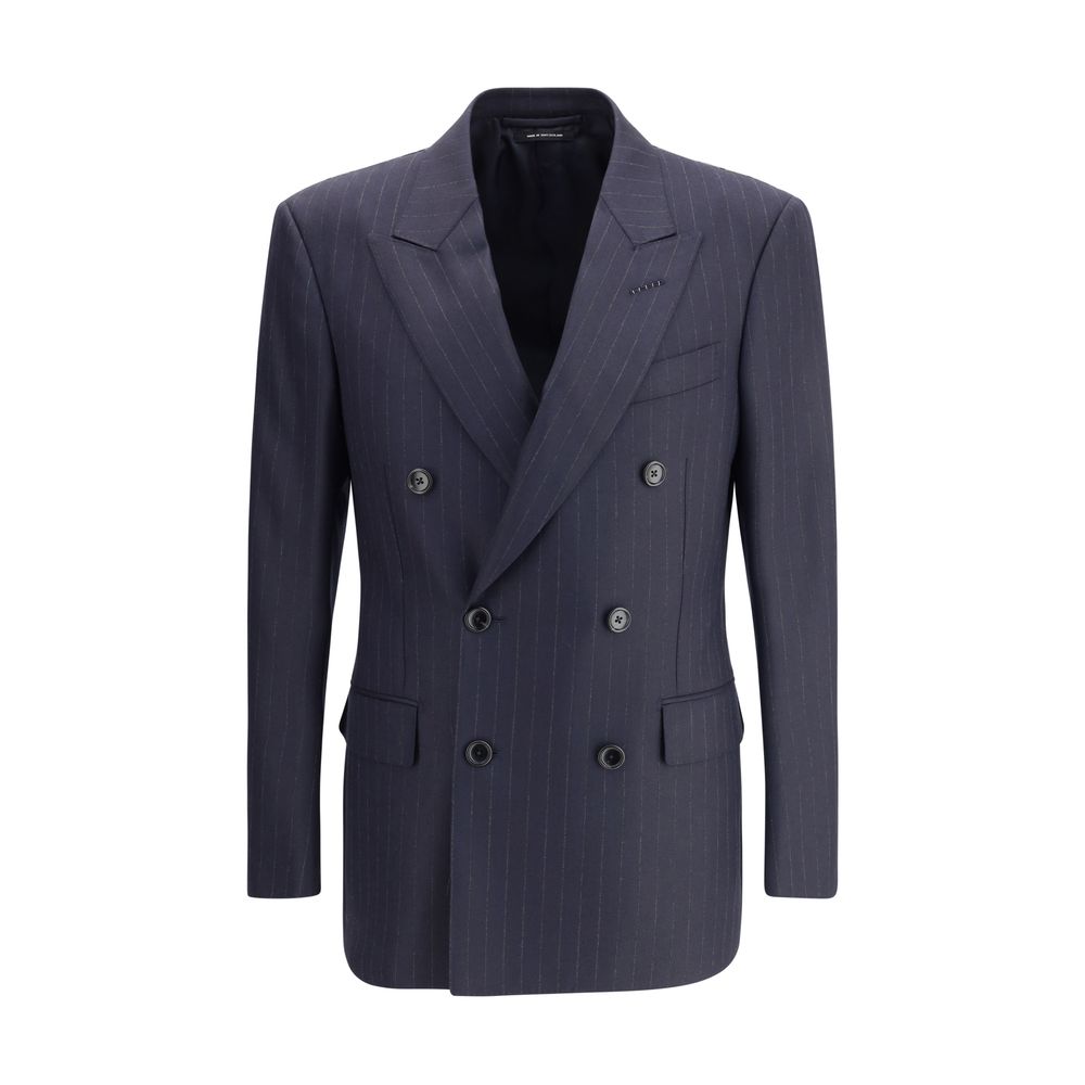 Tom Ford Blue Wool Blazer | Regal Royce