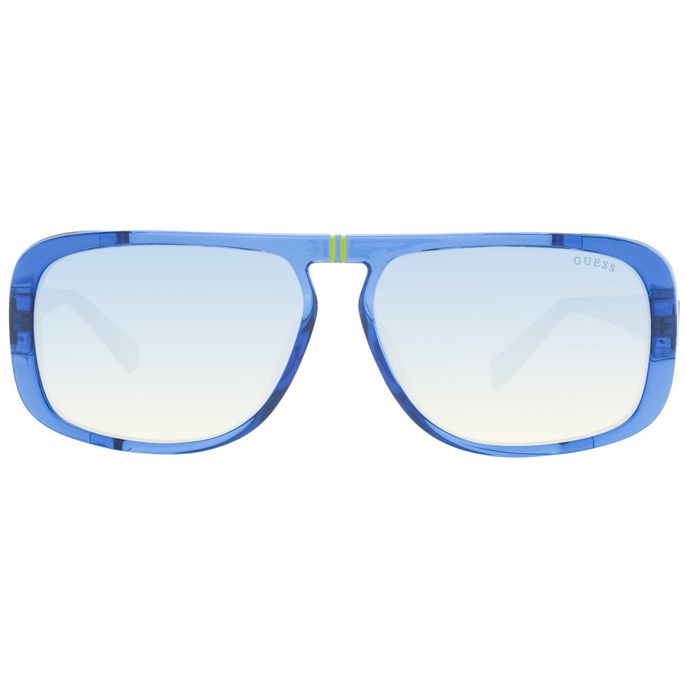 Guess Blue Plastic Sunglasses | Regal Royce