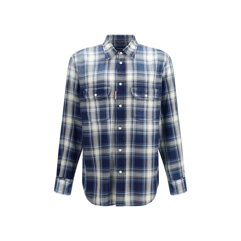 Dsquared² Multicolor Cotton Pattern Shirt | Regal Royce