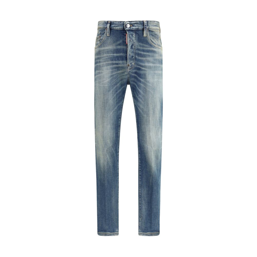 Dsquared² Blue Cotton Slim Fit Jeans | Regal Royce