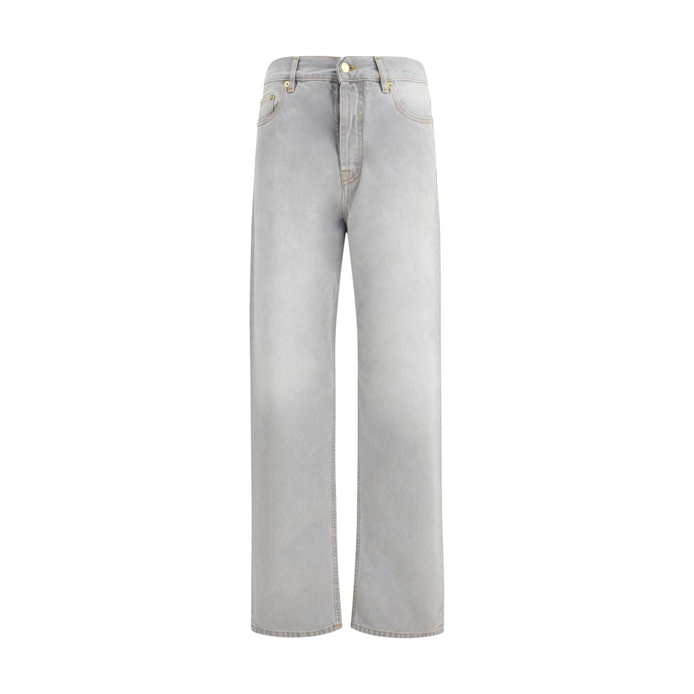Darkpark Gray Cotton Relaxed Fit Jeans | Regal Royce