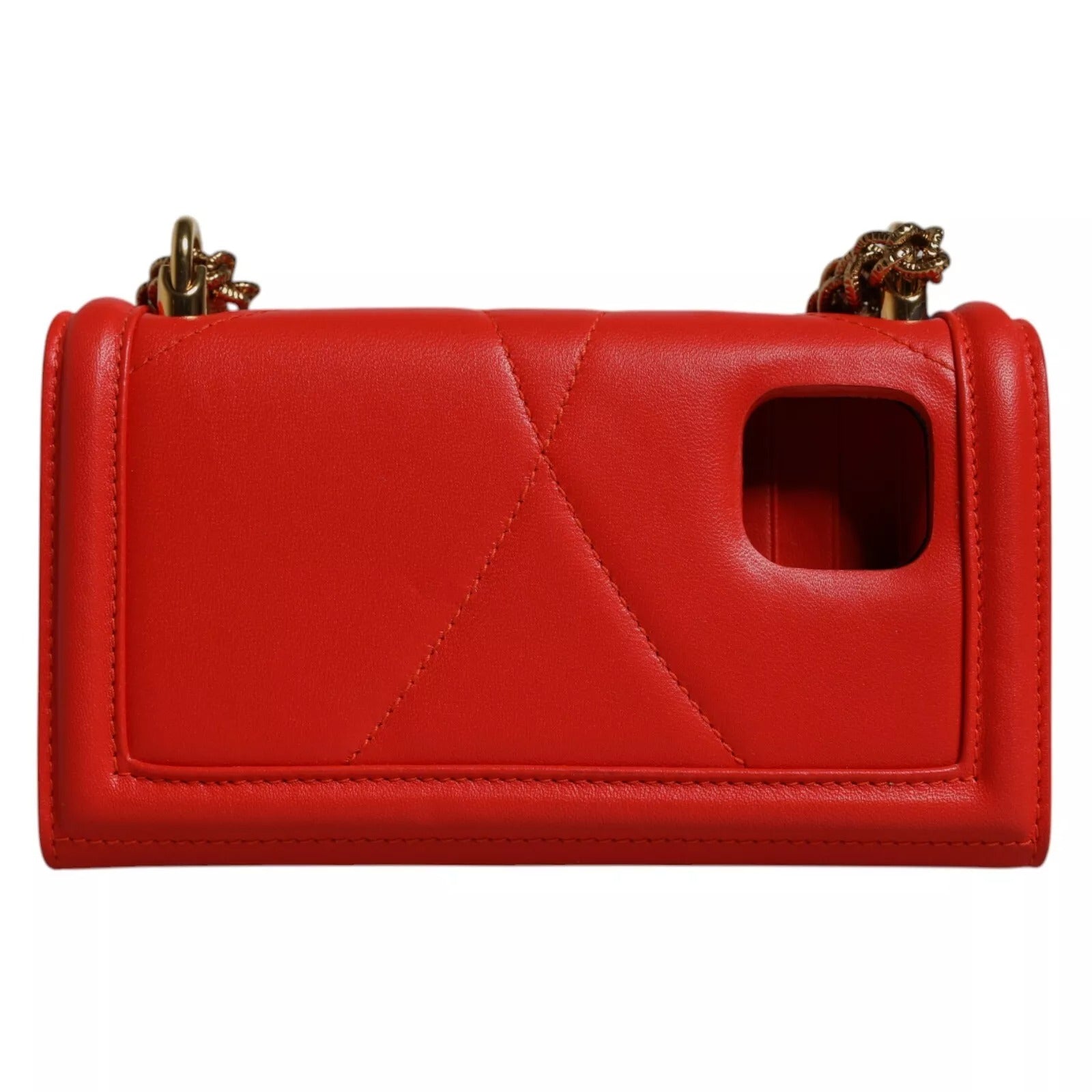 Dolce & Gabbana Red Quilted Devotion Crossbody 11 PRO Phone case bag | Regal Royce