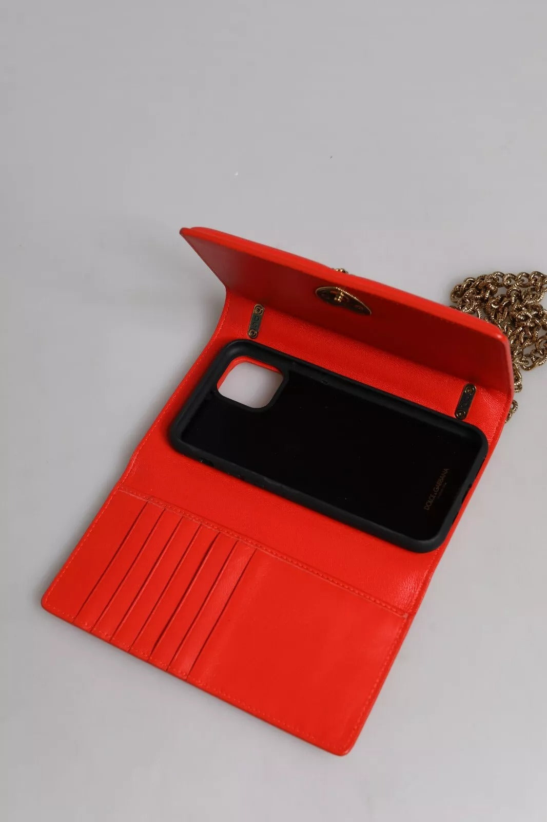 Dolce & Gabbana Red Quilted Devotion Crossbody 11 PRO Phone case bag | Regal Royce