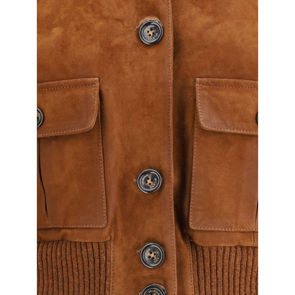 Valstar Brown Goatskin Jackets And Coat | Regal Royce