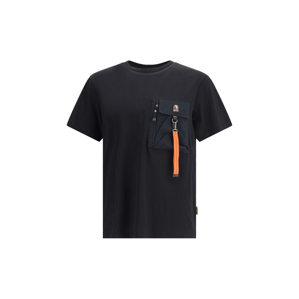 Parajumpers Black Cotton T-Shirt | Regal Royce