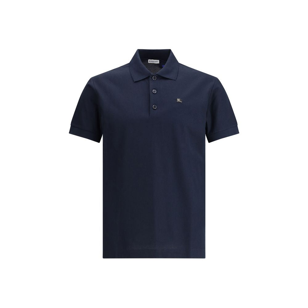 Burberry Blue Cotton Polo Shirt | Regal Royce