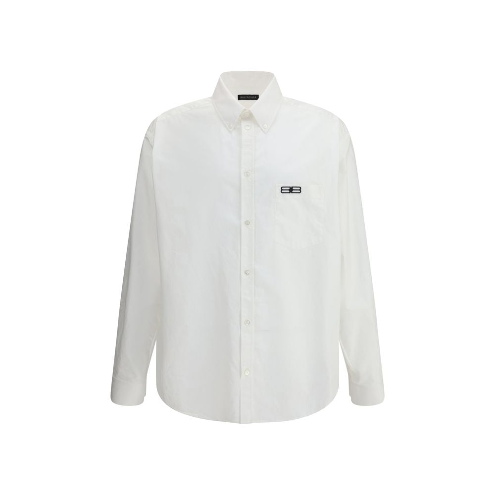 Balenciaga White Cotton Dress Shirt | Regal Royce