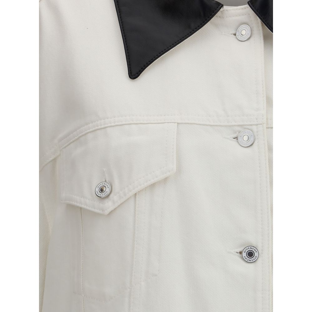 Givenchy White Cotton Denim Jacket | Regal Royce