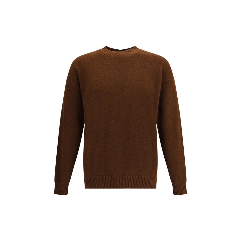 Laneus Brown Cashmere Cashmere Sweater | Regal Royce