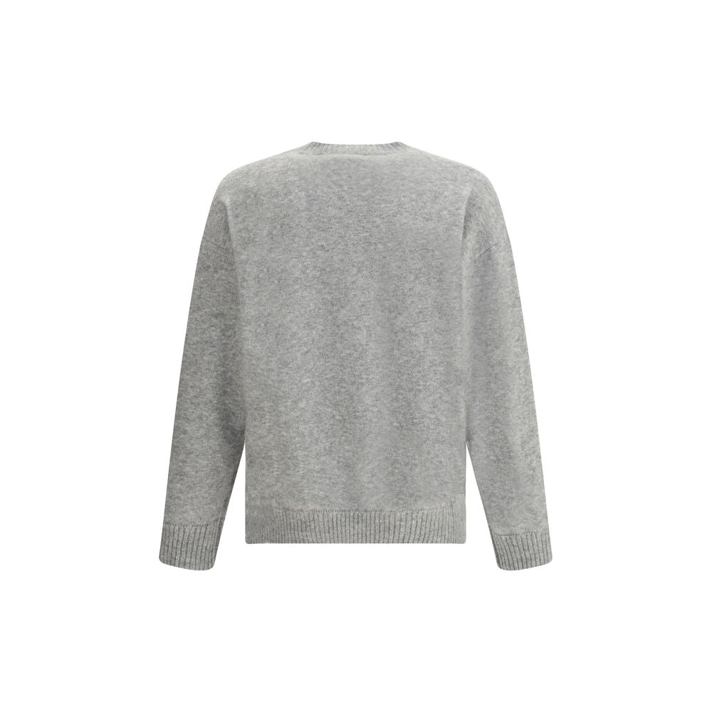 Laneus Gray Cashmere Cashmere Sweater