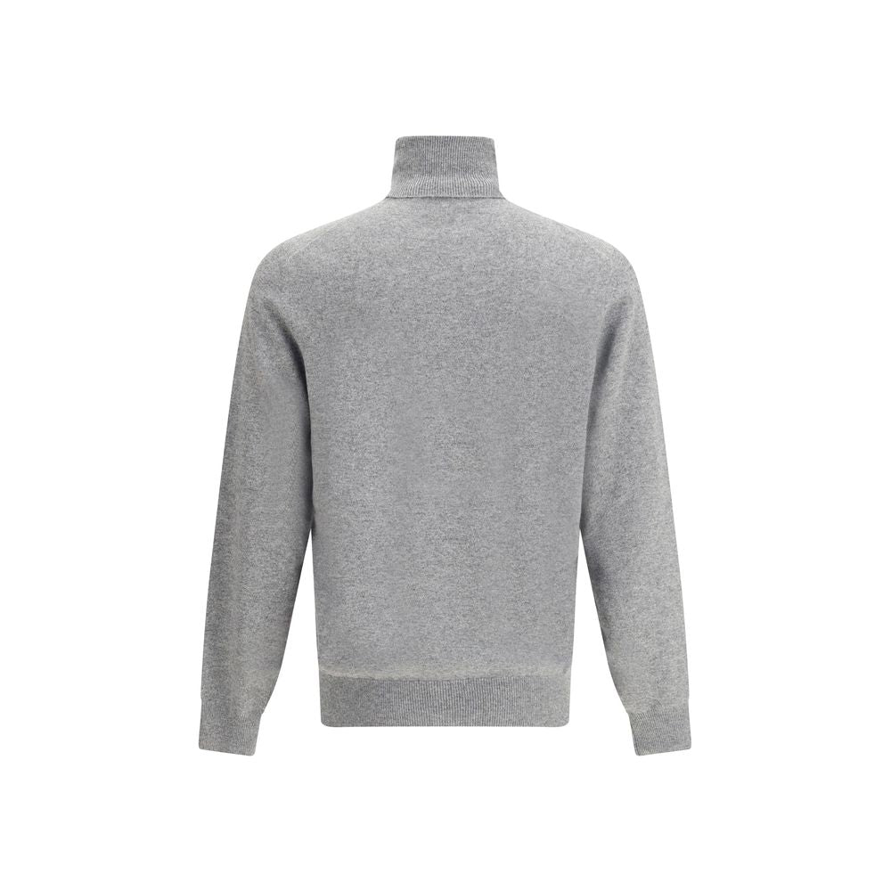 Brunello Cucinelli Gray Cashmere Cashmere Sweater | Regal Royce