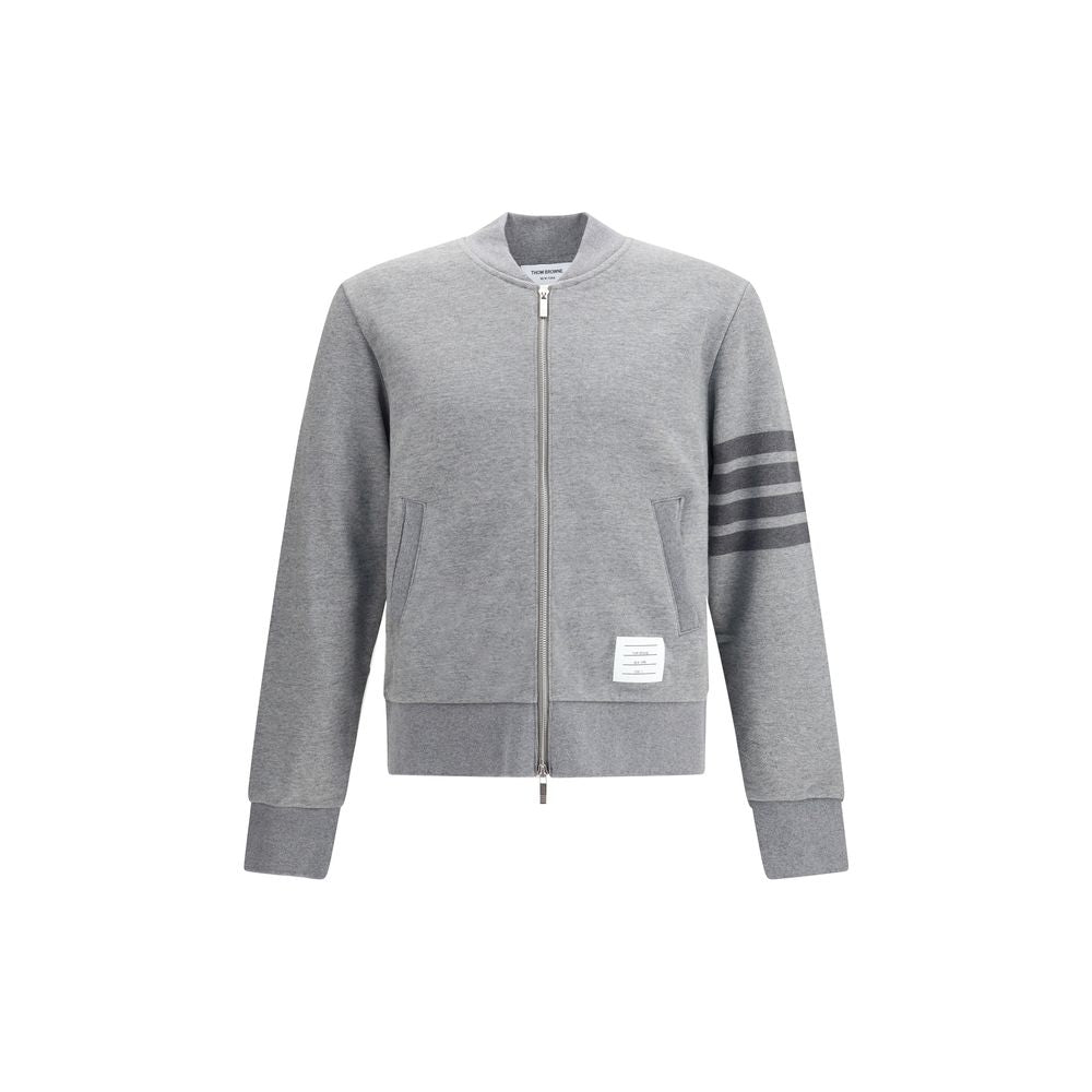 Thom Browne Gray Cotton Sweatshirt | Regal Royce