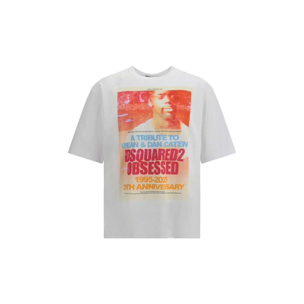 Dsquared² White Cotton T-Shirt | Regal Royce