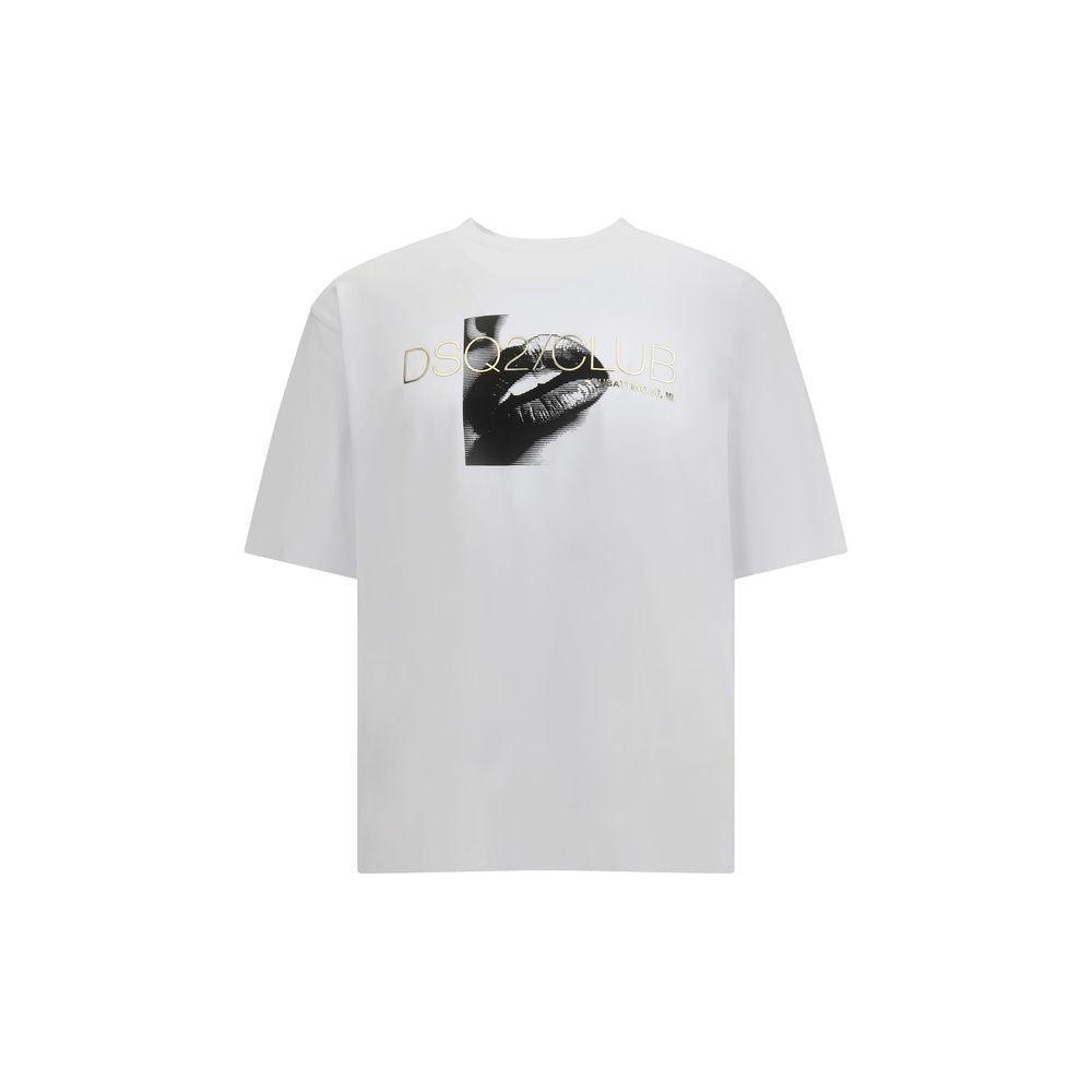 Dsquared² White Cotton T-Shirt | Regal Royce