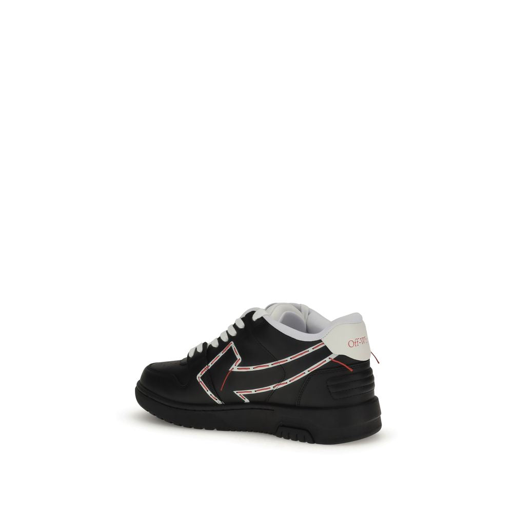 Off-White Black Rubber Athletic Sneakers