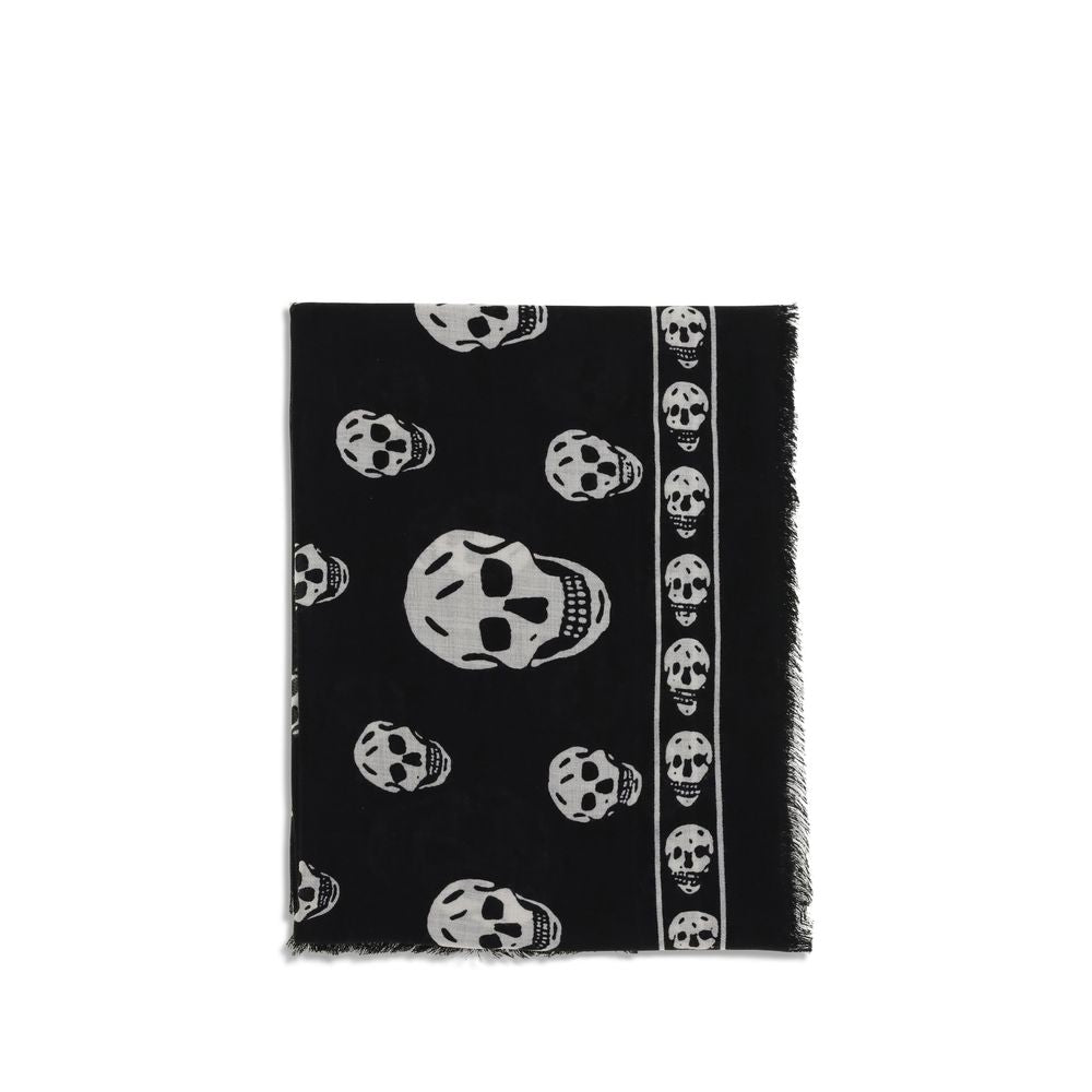 Alexander McQueen Black Modal Scarf | Regal Royce