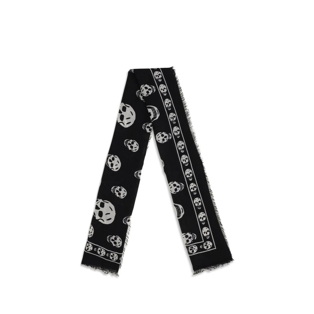 Alexander McQueen Black Modal Scarf | Regal Royce