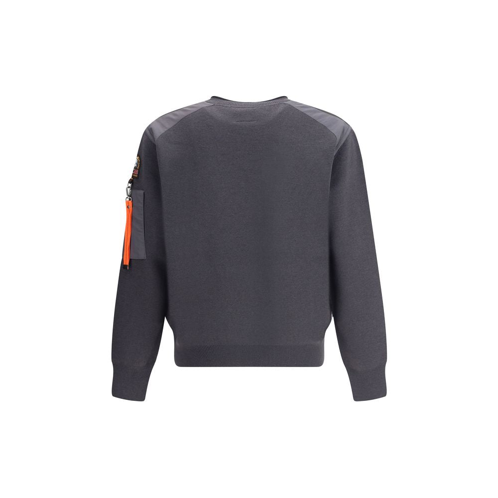 Parajumpers Gray Cotton Sweatshirt | Regal Royce