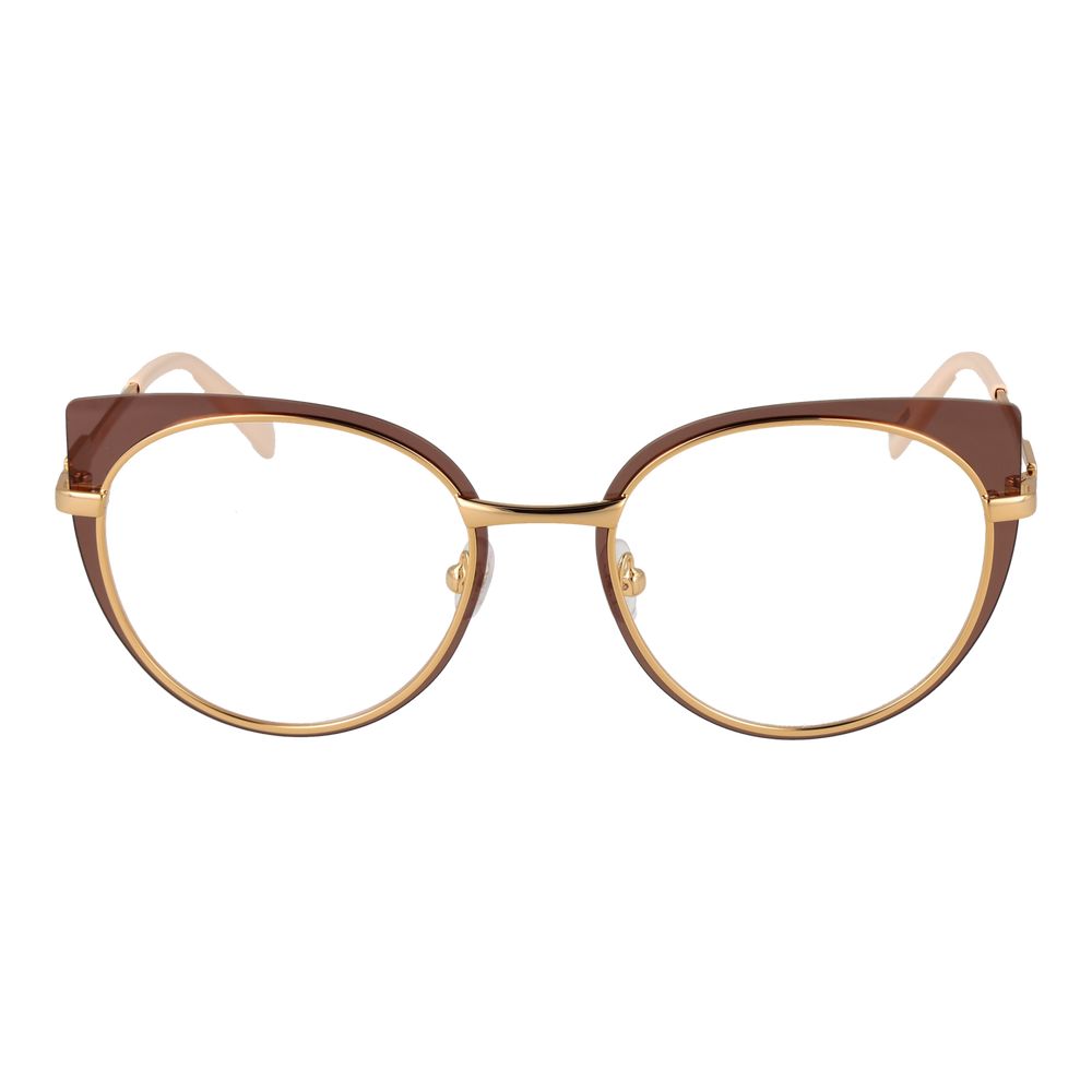 Emilio Pucci Brown Metal Glasses (Frames) | Regal Royce