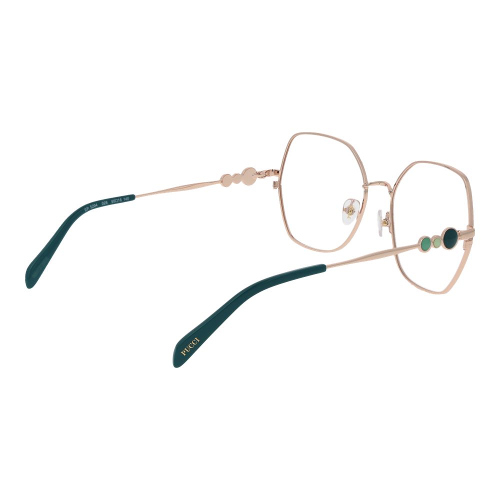 Emilio Pucci Rose Gold Metal Glasses (Frames) | Regal Royce