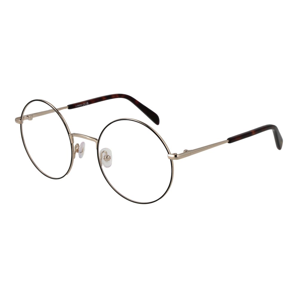 Emilio Pucci Black Metal Glasses (Frames) | Regal Royce