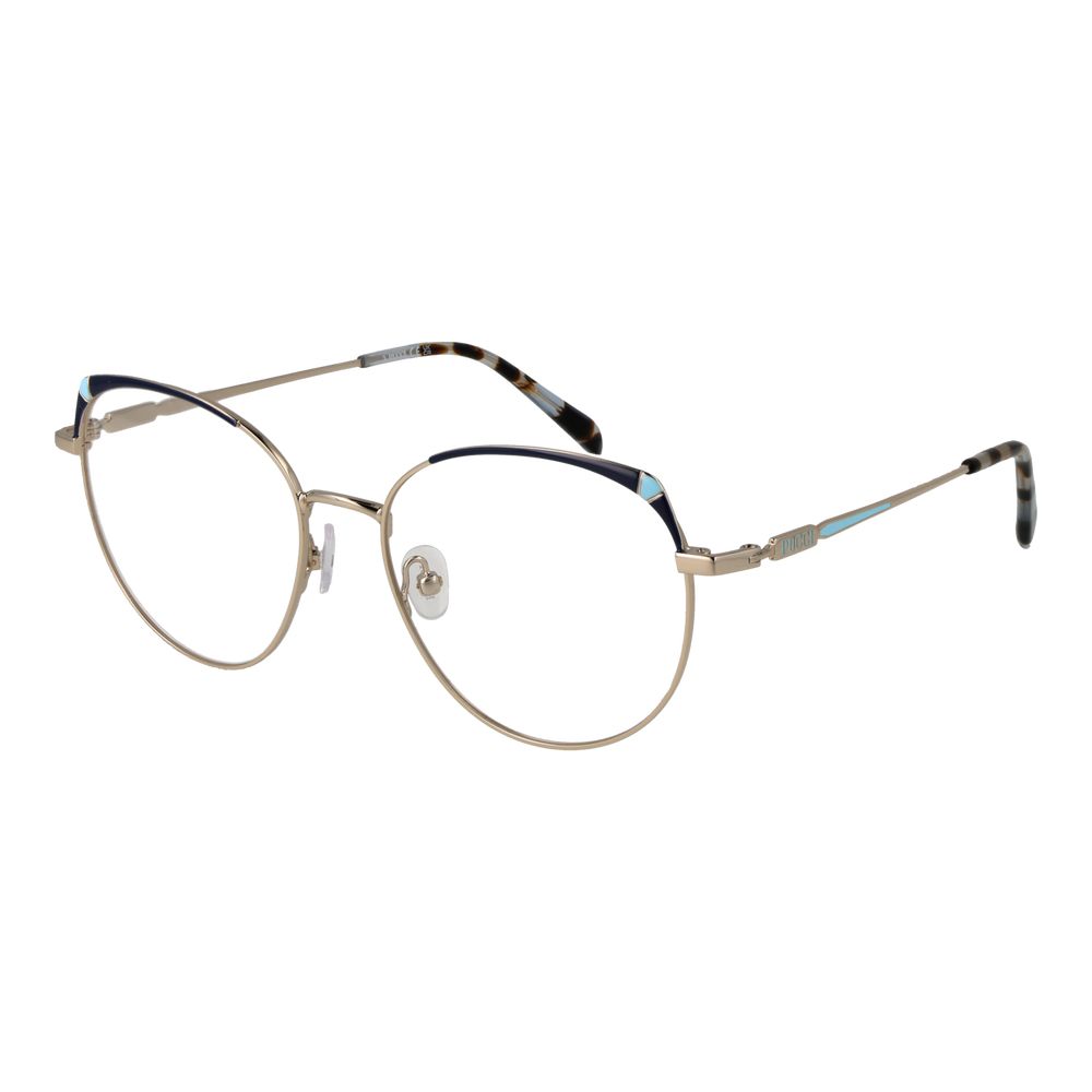 Emilio Pucci Gold Metal Glasses (Frames) | Regal Royce