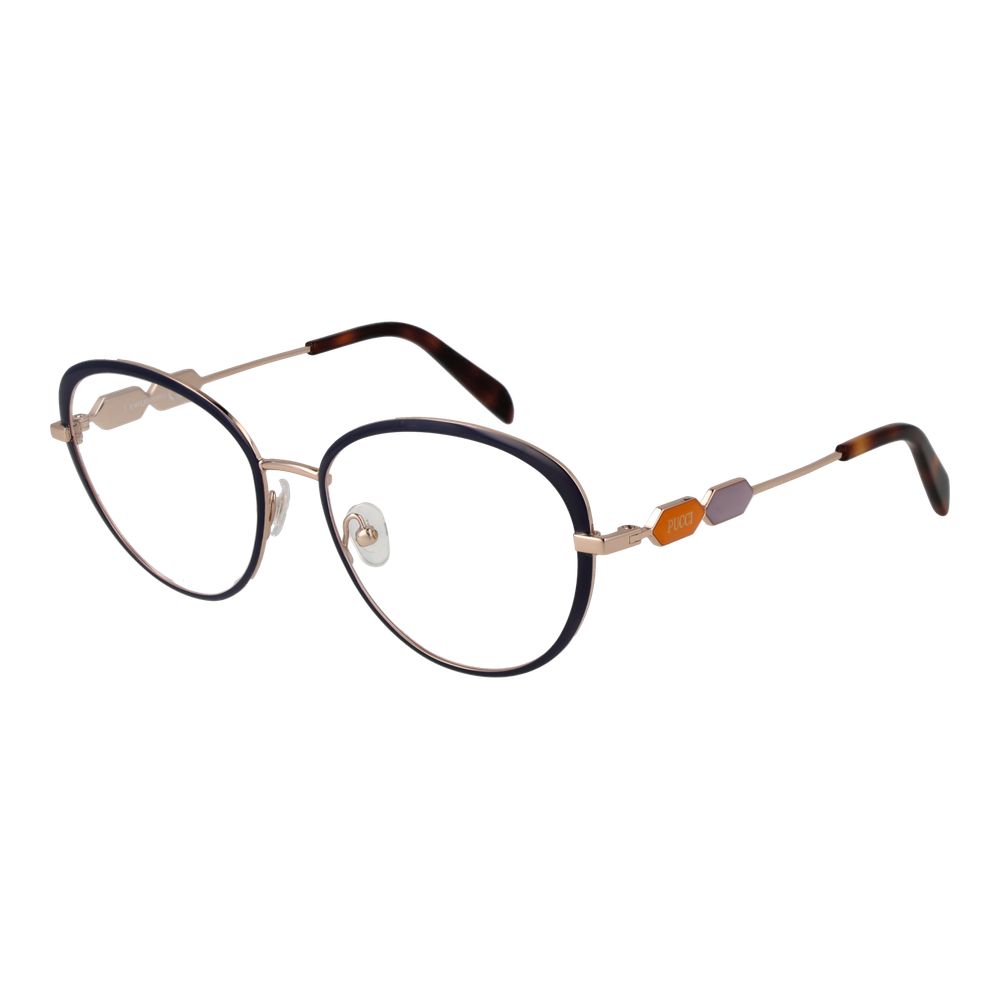 Emilio Pucci Blue Metal Glasses (Frames) | Regal Royce