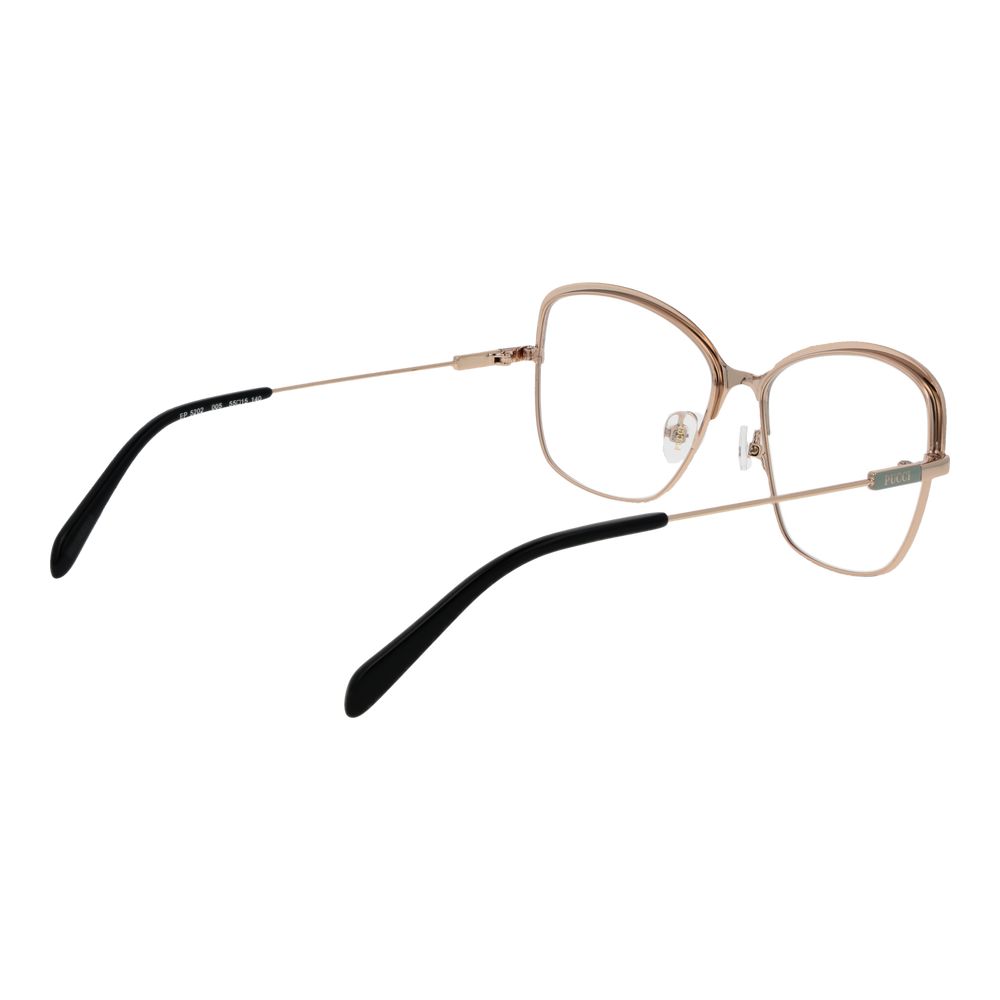 Emilio Pucci Black Metal Glasses (Frames) | Regal Royce