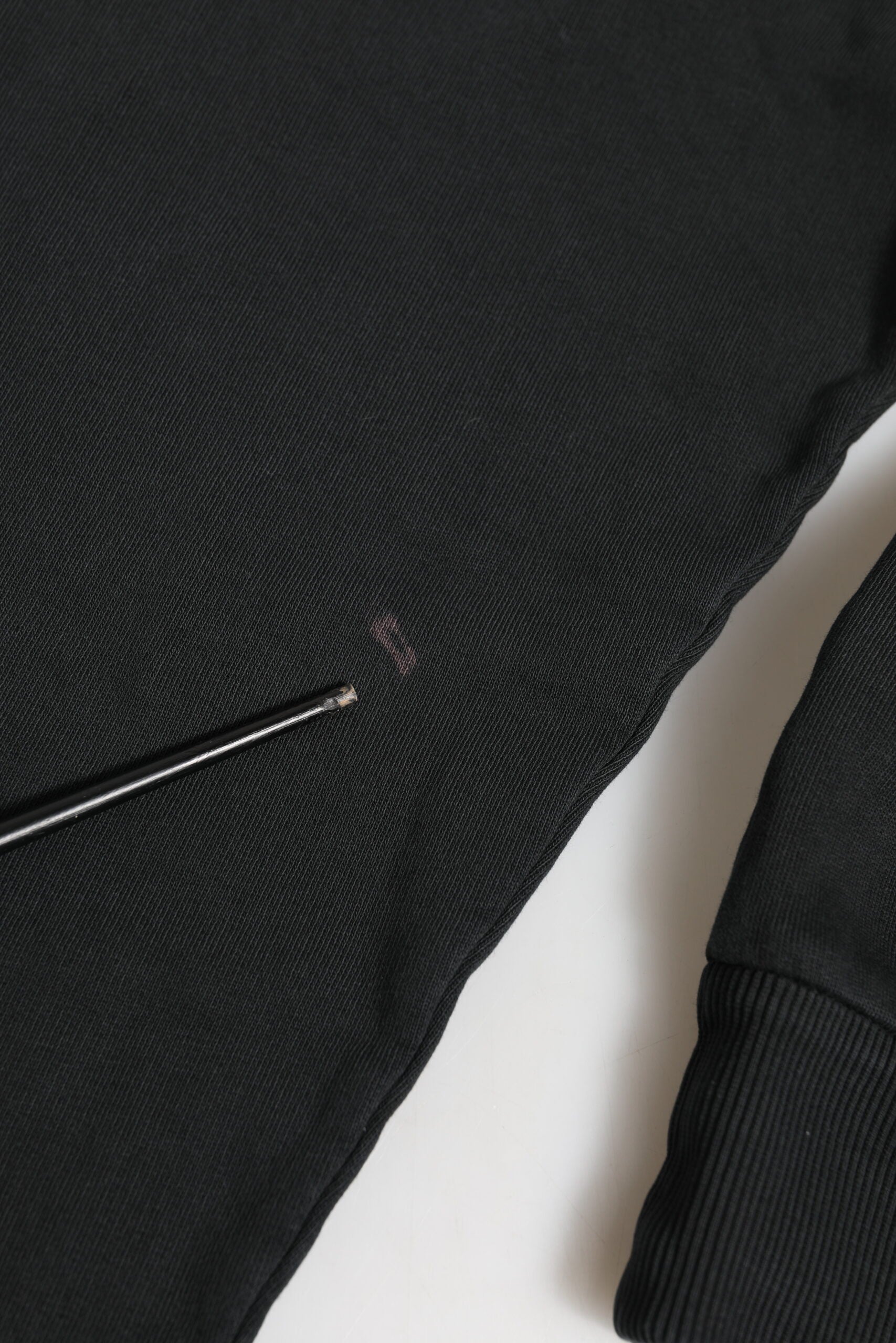 Dolce & Gabbana Black Logo FullZip Hooded Sweatshirt Sweater | Regal Royce