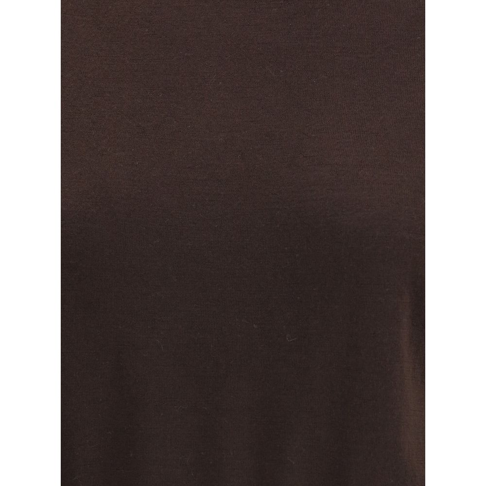 Petar Petrov Brown Merino Wool Top | Regal Royce