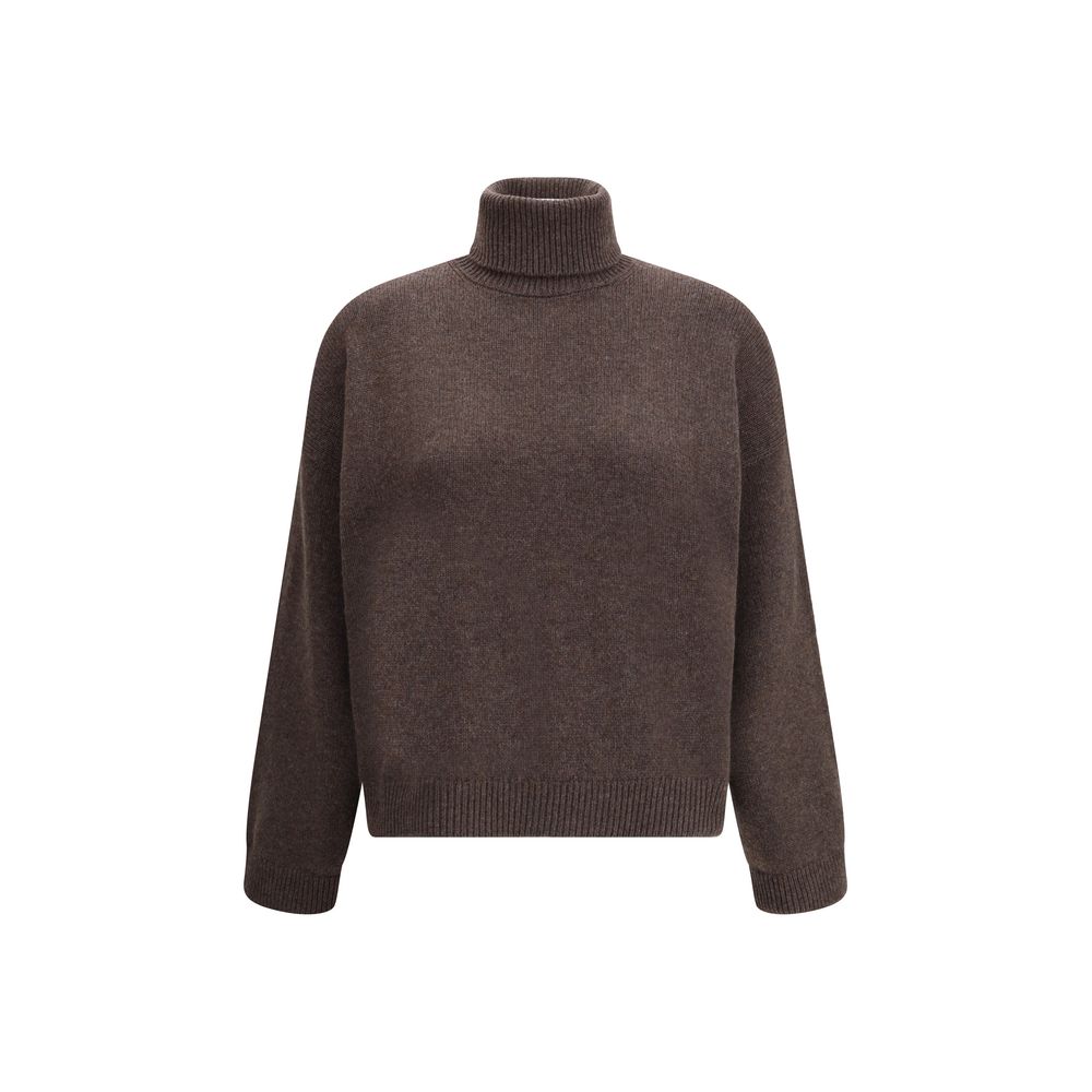 Brunello Cucinelli Brown Cashmere Turtleneck | Regal Royce