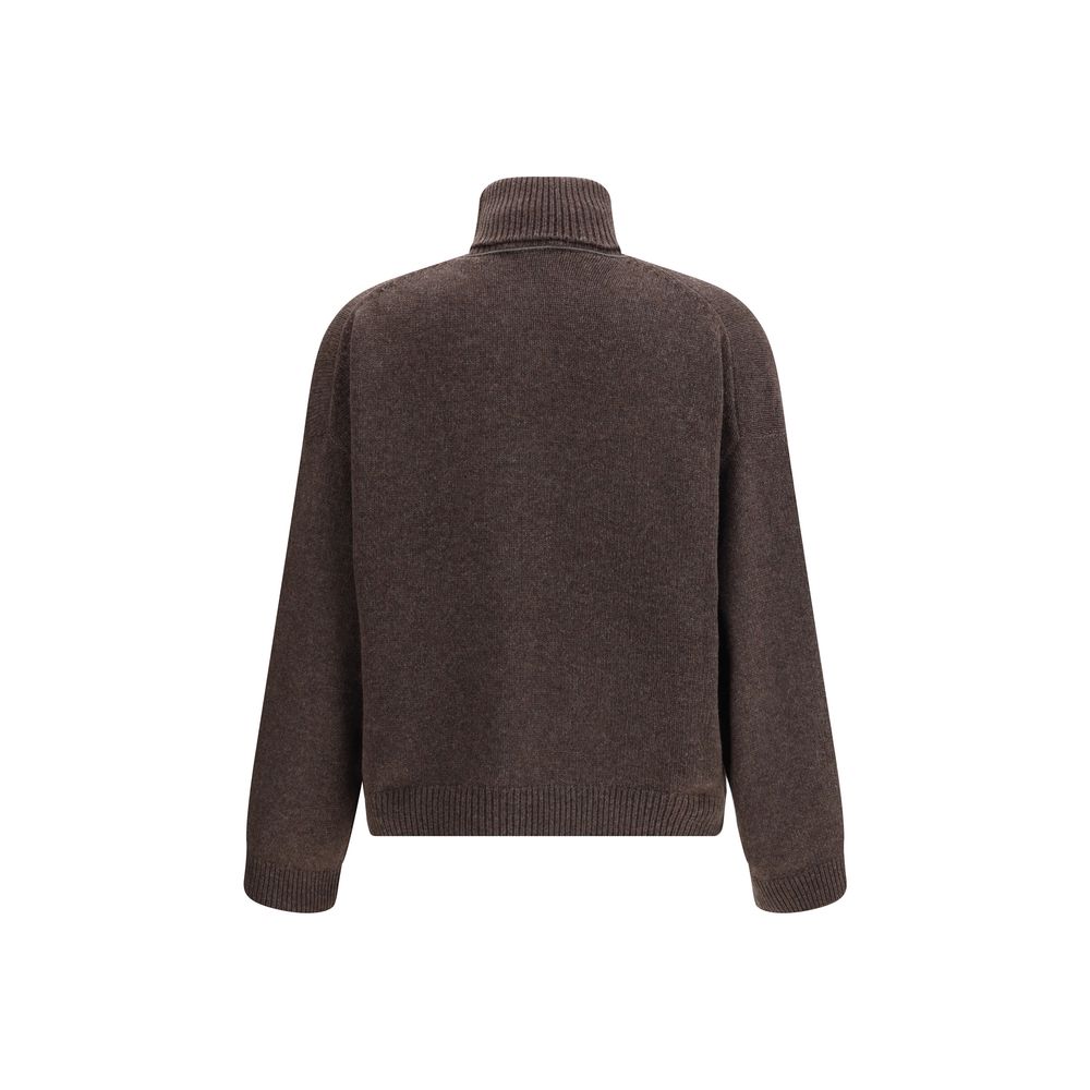 Brunello Cucinelli Brown Cashmere Turtleneck | Regal Royce