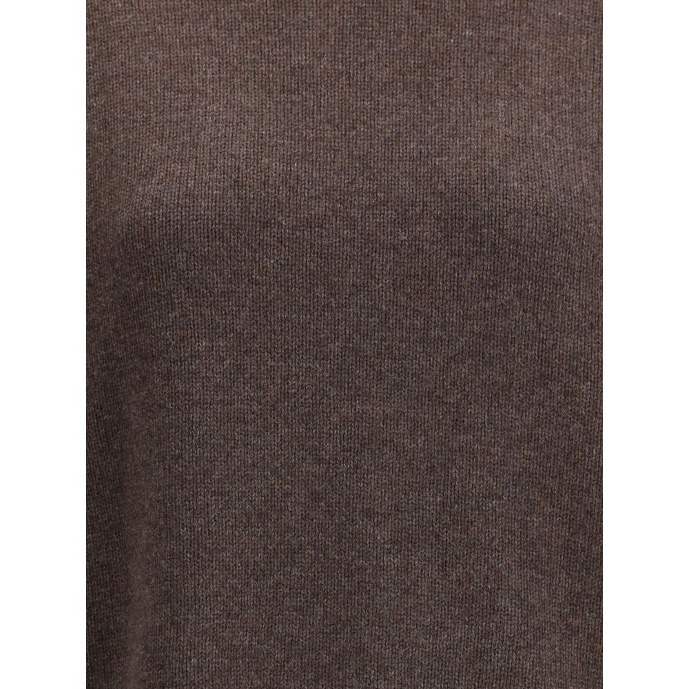 Brunello Cucinelli Brown Cashmere Turtleneck | Regal Royce