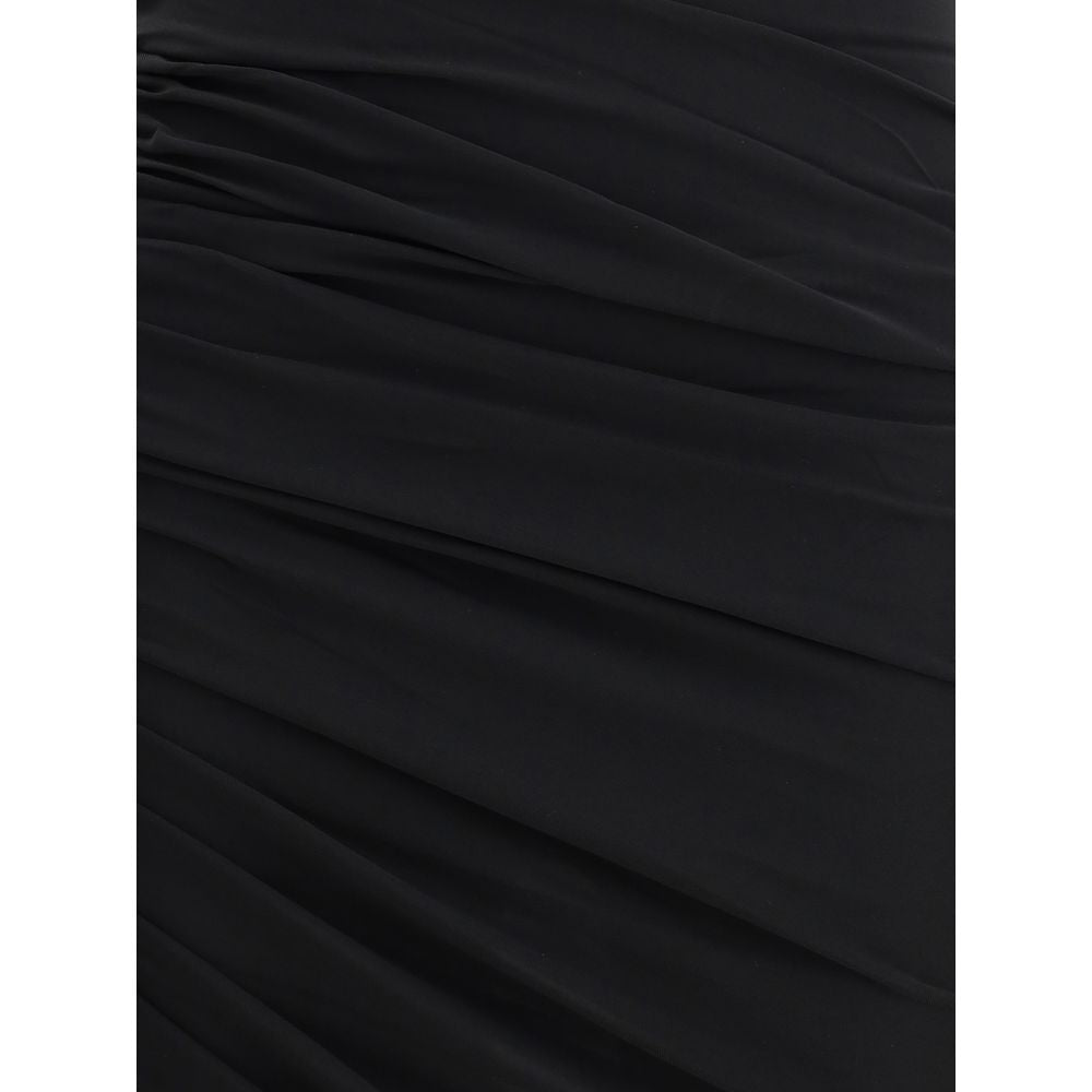 Jacquemus Black Acetate Casual Dress | Regal Royce