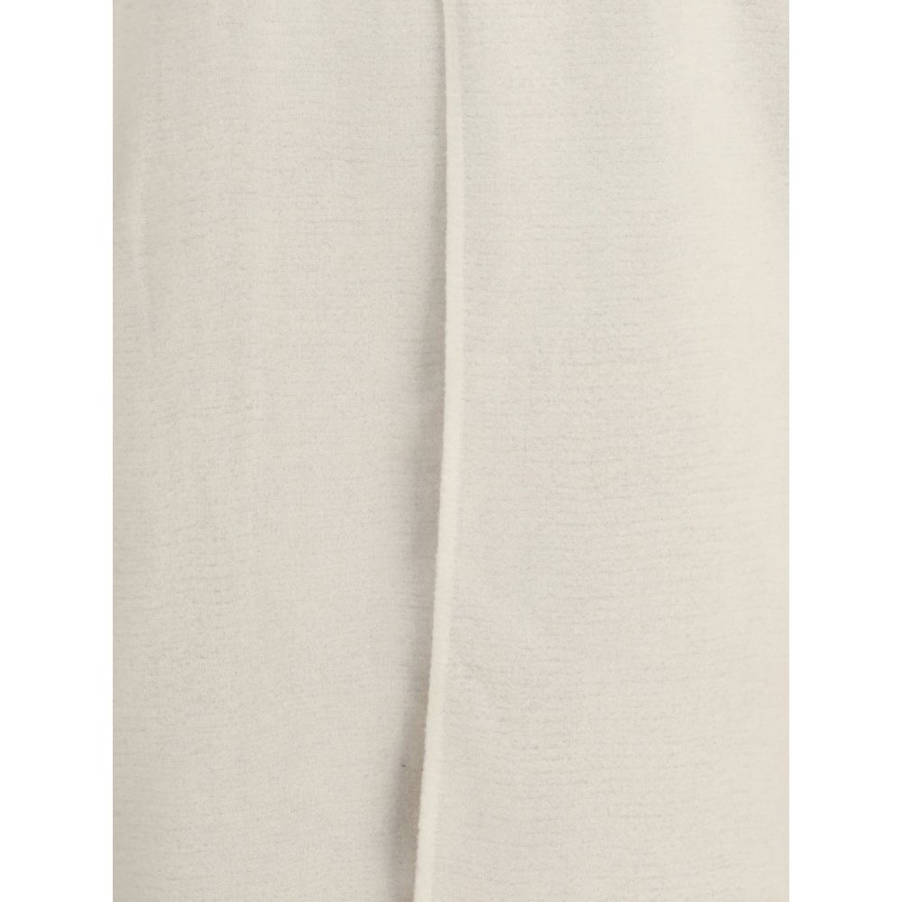 Rick Owens Cream Camel Hair  Coat | Regal Royce