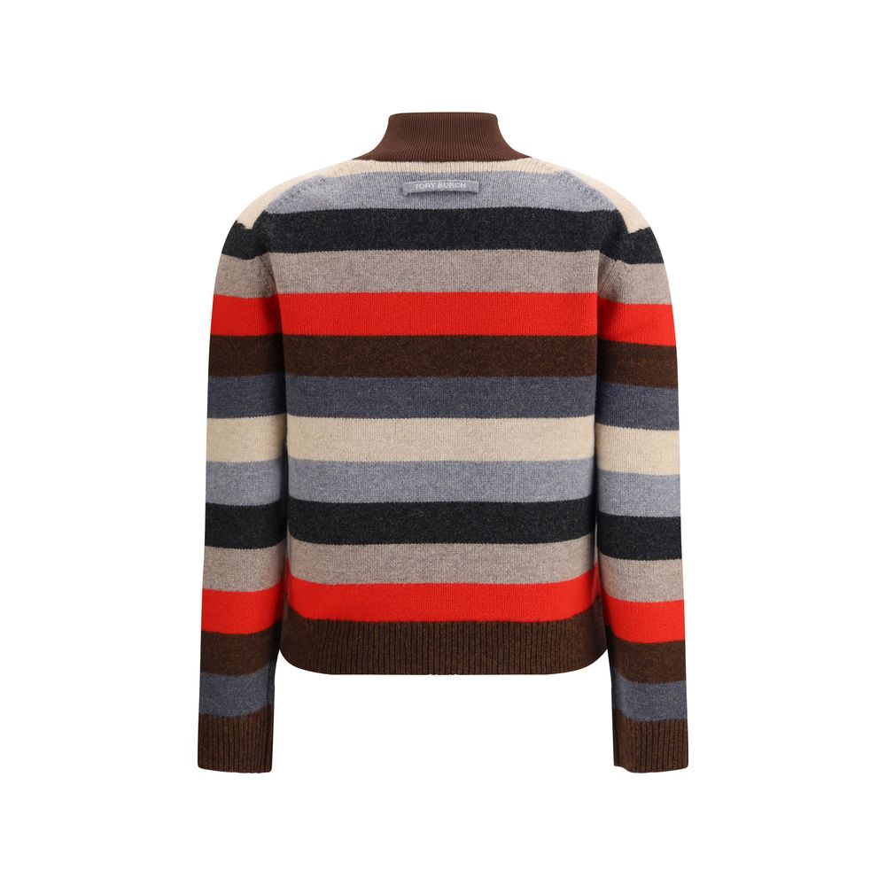 Tory Burch Multicolor Merino Wool Turtleneck | Regal Royce