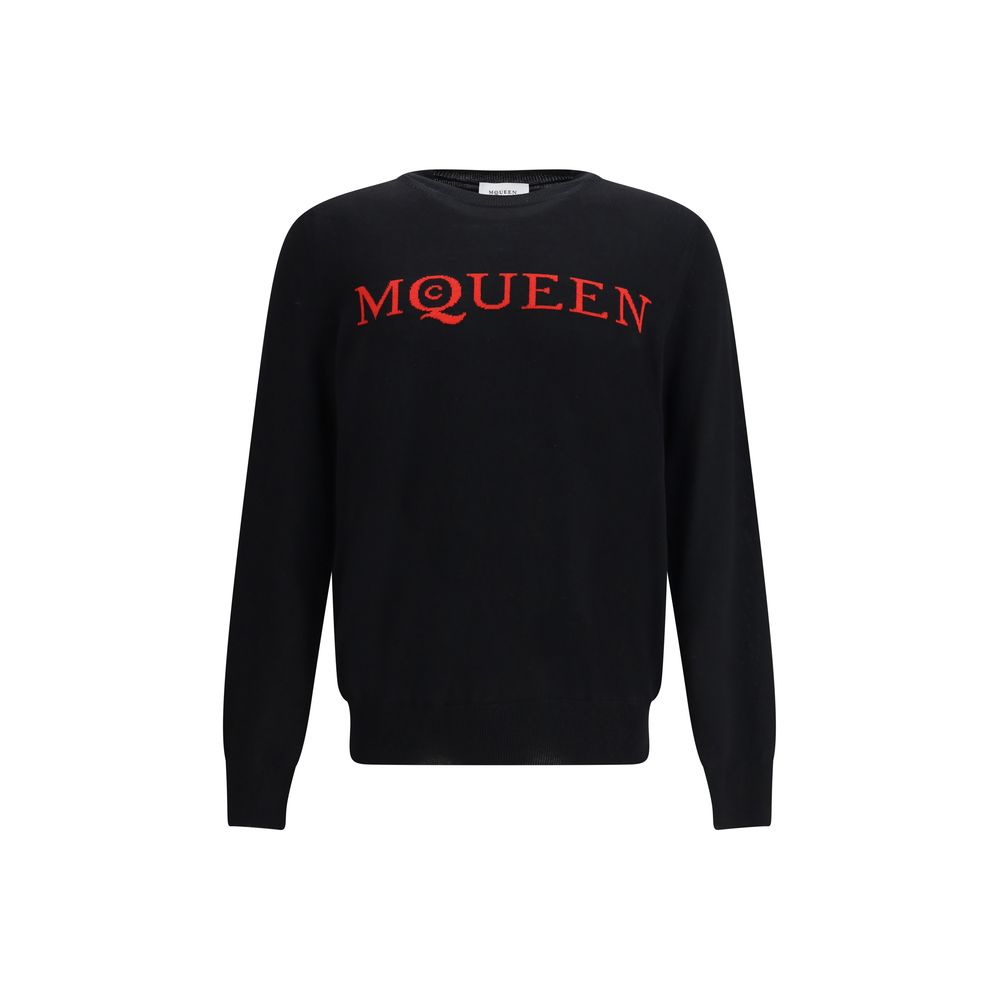 Alexander McQueen Black Wool Sweatshirt | Regal Royce