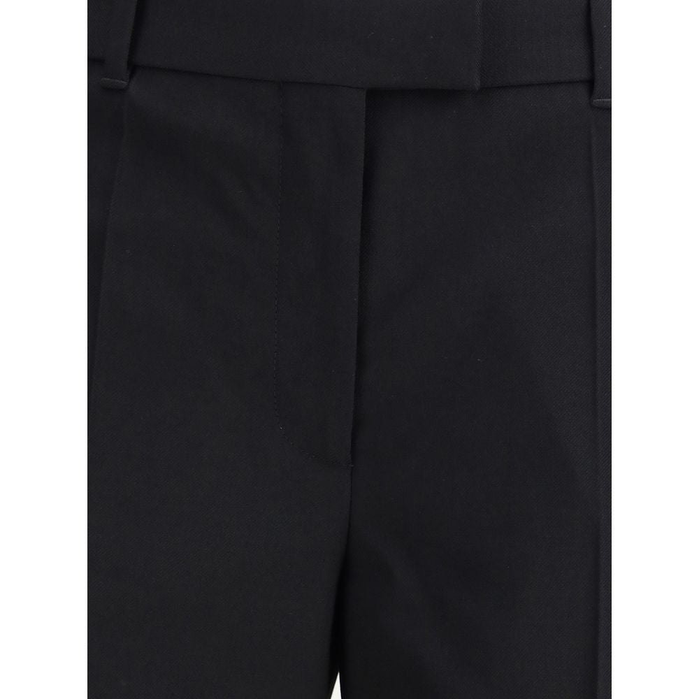 Alexander McQueen Black Wool Dress Pants | Regal Royce