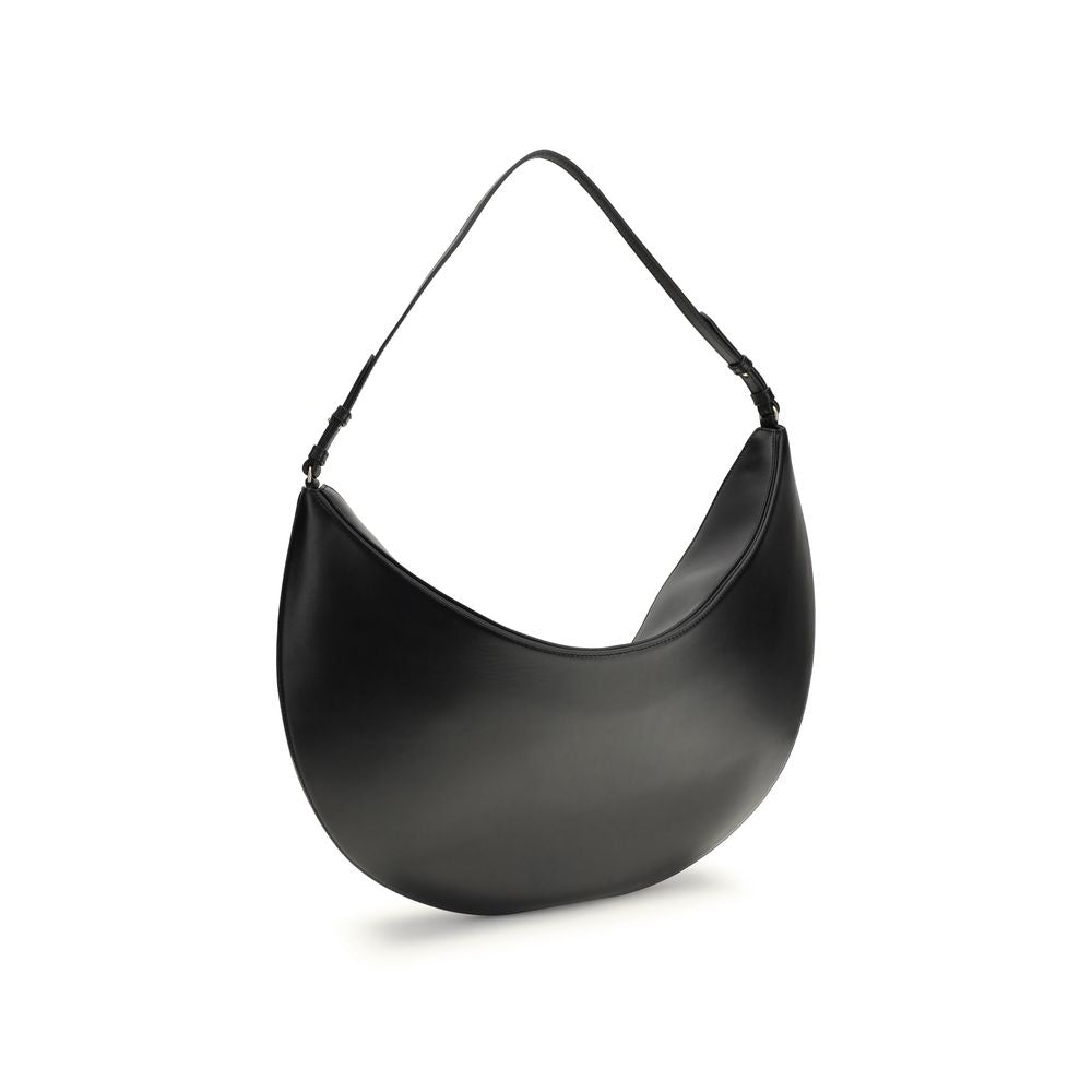 Jacquemus Black Calf Leather Bos Taurus Shoulder Bag | Regal Royce