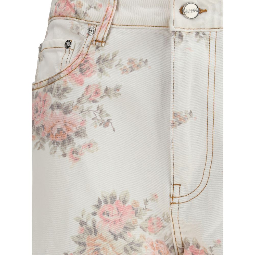 Ganni Multicolor Cotton Jeans Denim | Regal Royce