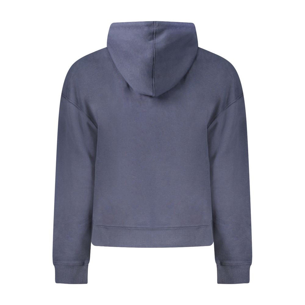 Pepe Jeans Blue Cotton Women's Hoodie | Regal Royce