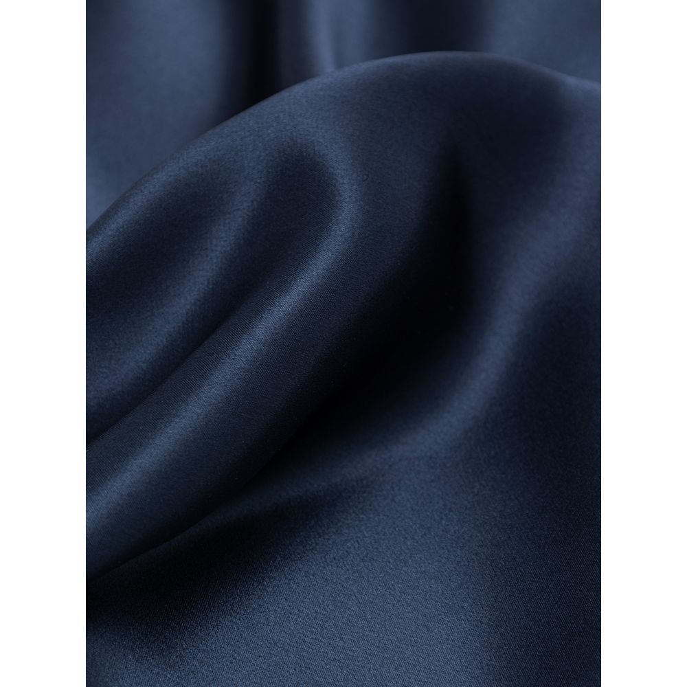 Dolce & Gabbana Blue Silk Pocket Square | Regal Royce