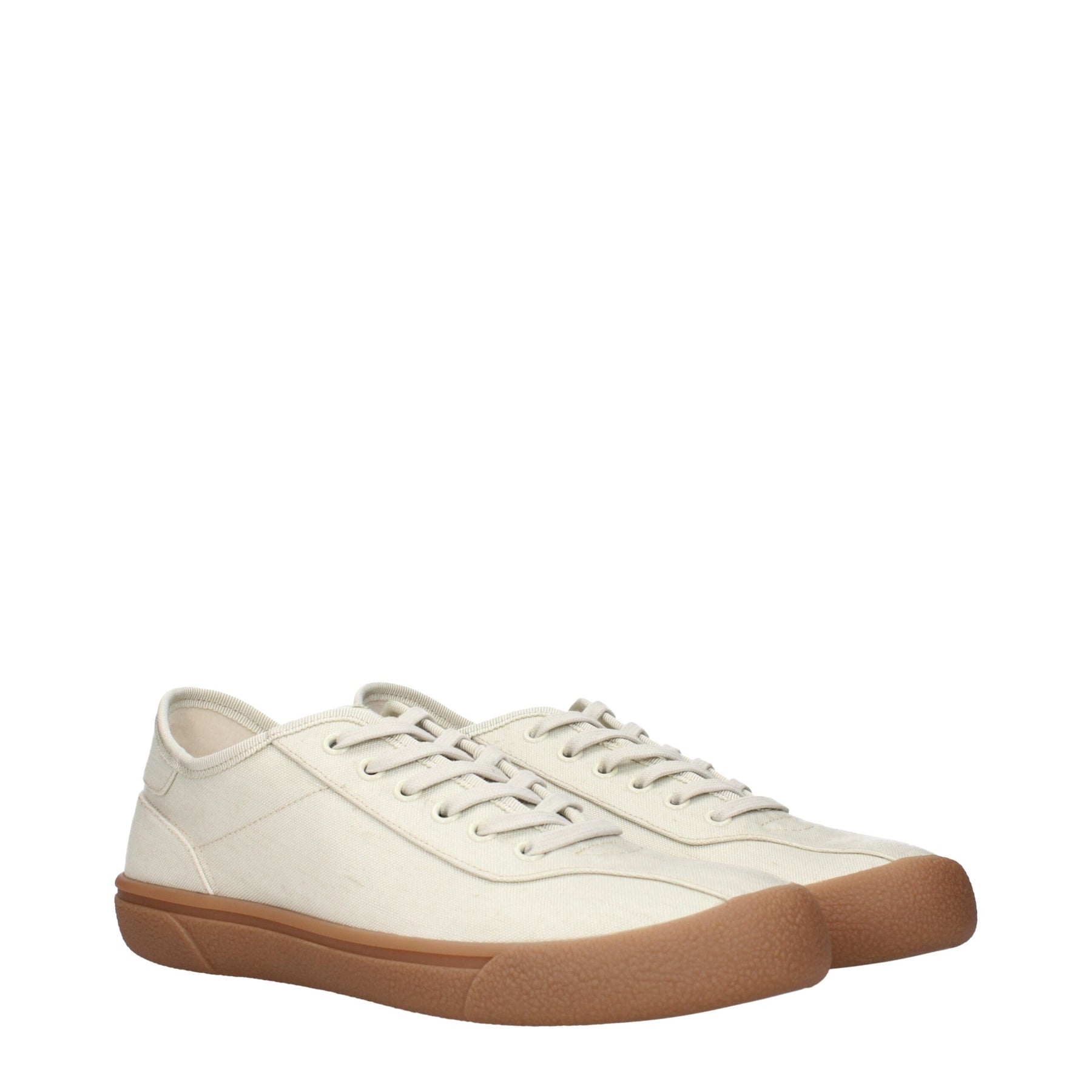 The Row Beige Fabric Sneakers | Regal Royce