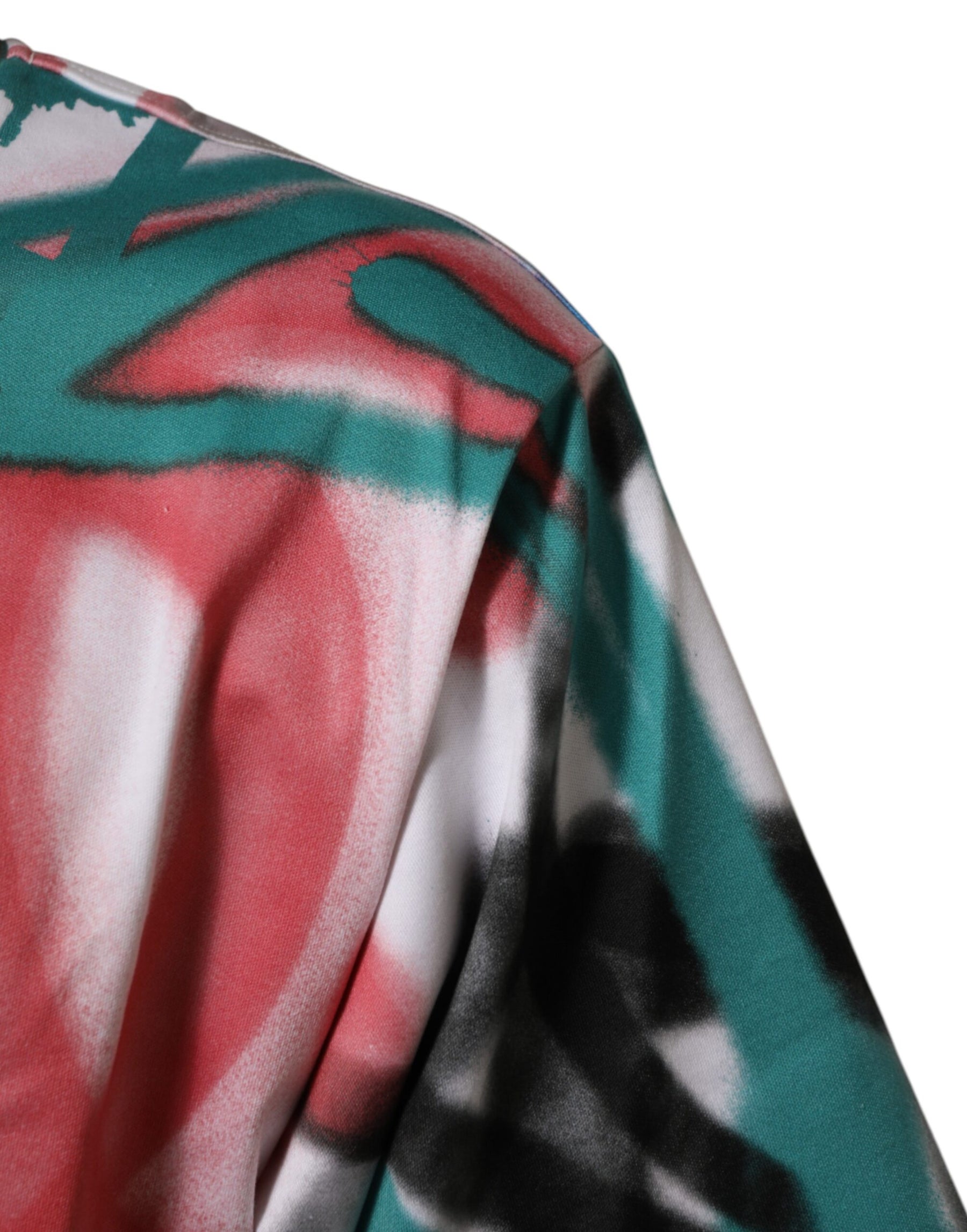 Dolce & Gabbana White Graffiti Crew Neck Short Sleeves T-shirt | Regal Royce