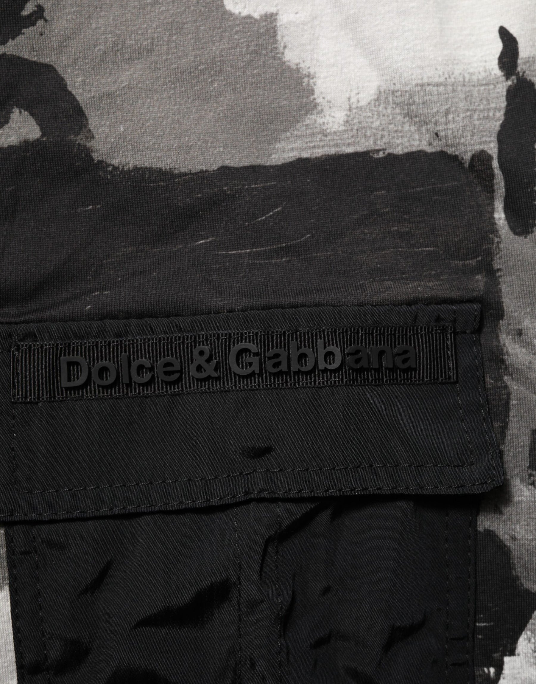 Dolce & Gabbana Multicolor Camouflage Men Short Sleeves T-shirt | Regal Royce