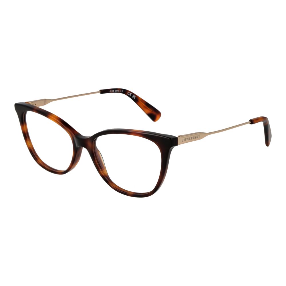Longchamp Brown Metal Glasses (Frames)