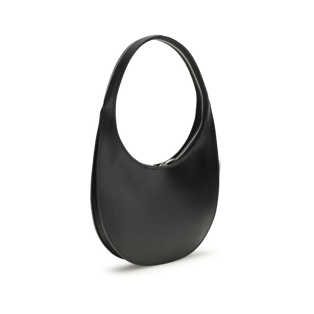 Coperni Black Leather Shoulder Bag