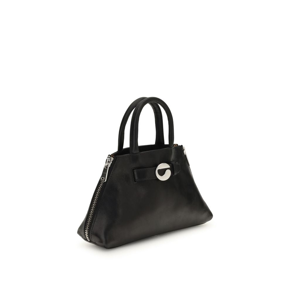 Coperni Black Calf Leather Bos Taurus Shoulder Bag