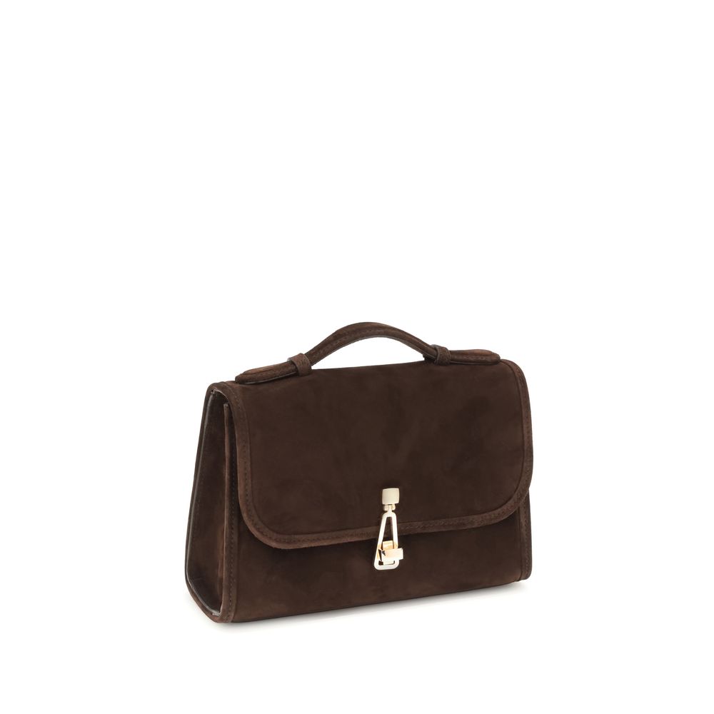 Gabriela Hearst Brown Leather Shoulder Bag | Regal Royce
